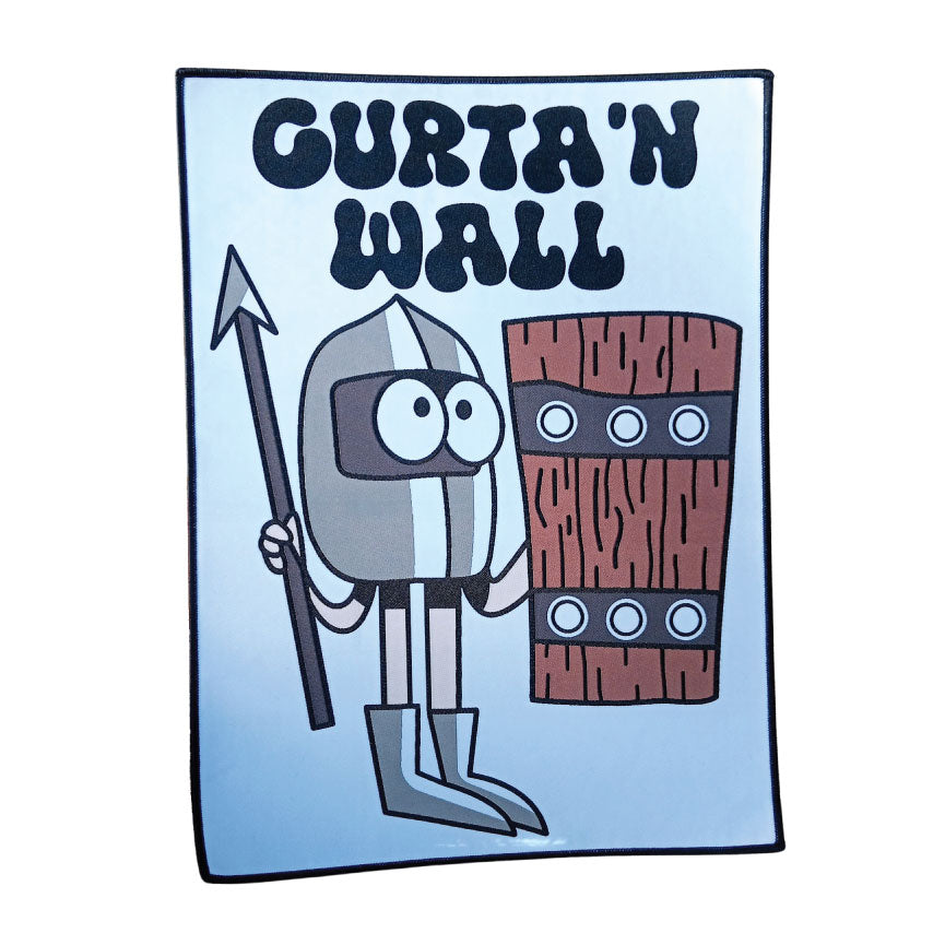 CURTA'N WALL - Jose Madre woven Back Patch