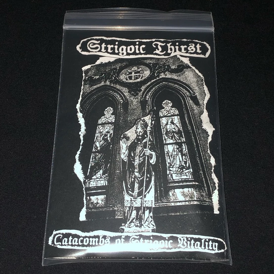STRIGOIC THIRST - Catacombs Of Strigoic Vitality cassette