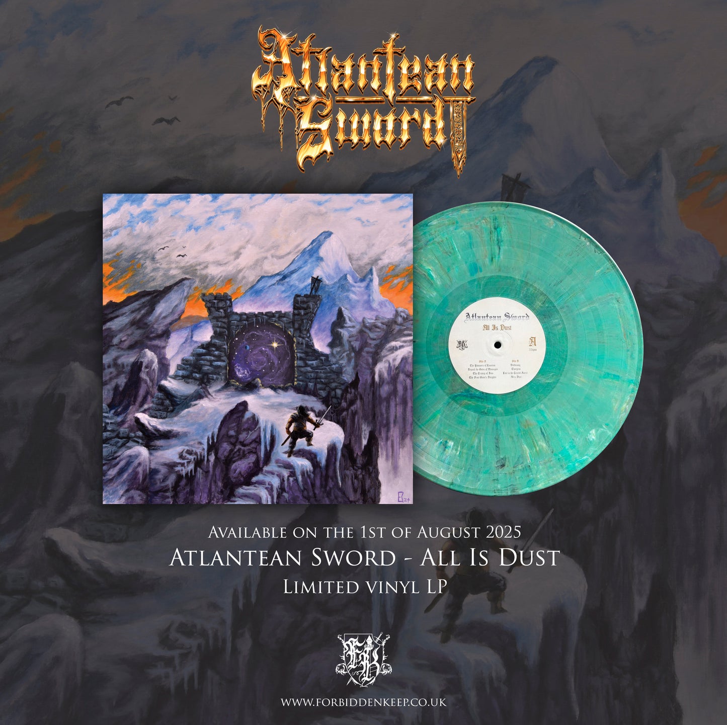 ATLANTEAN SWORD - All Is Dust LP