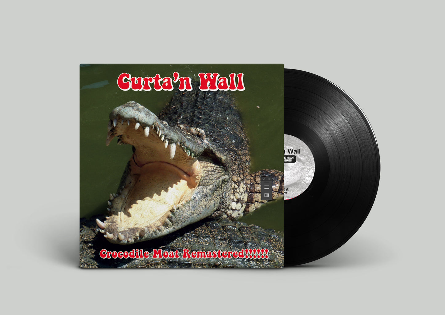 CURTA'N WALL - Crocodile Moat Remastered LP