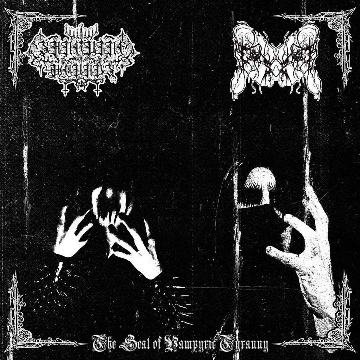 SANGUINE WOUNDS / DEVOURING FAMINE - The Seal of Vampyric Tyranny LP