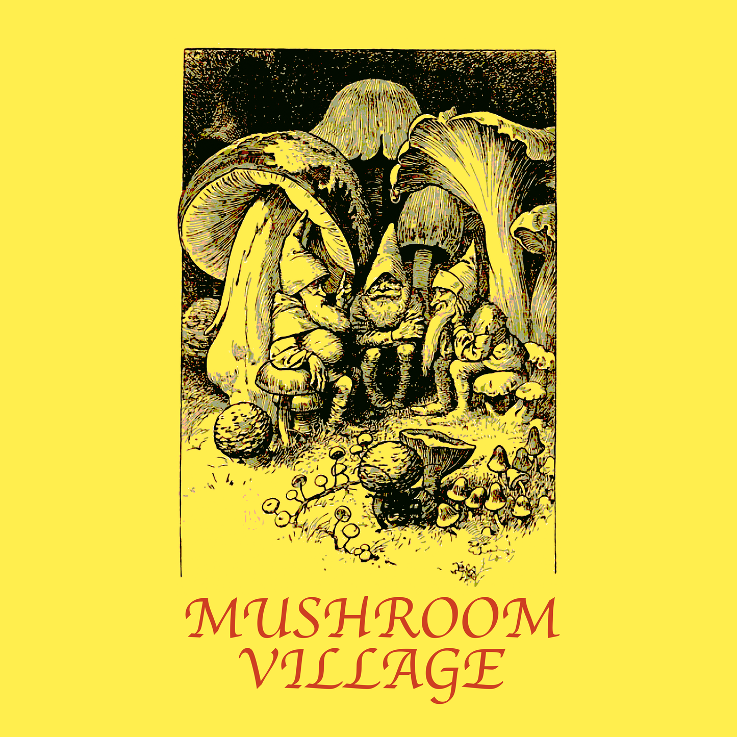 AUTUMN MUSHROOM SYNTH vinyl bundle