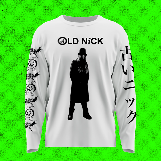 OLD NICK 4-sided Long Sleeve [WHITE]