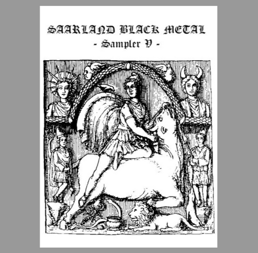 VARIOUS - Saarland Black Metal Sampler V double cassette