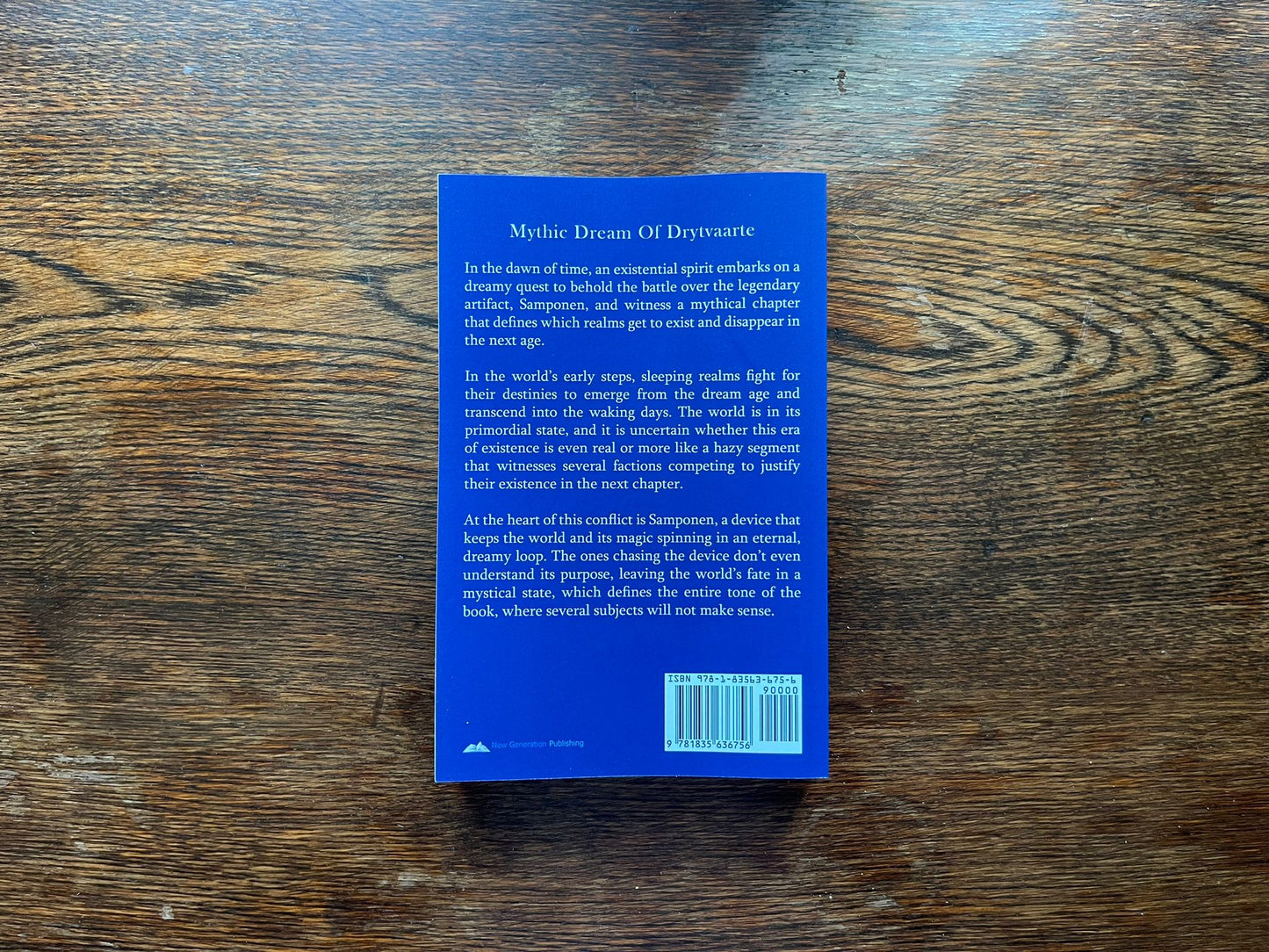 MYTHIC DREAM  OF DRYTVAARTE by Joel A.T. Roos (Paperback Book)