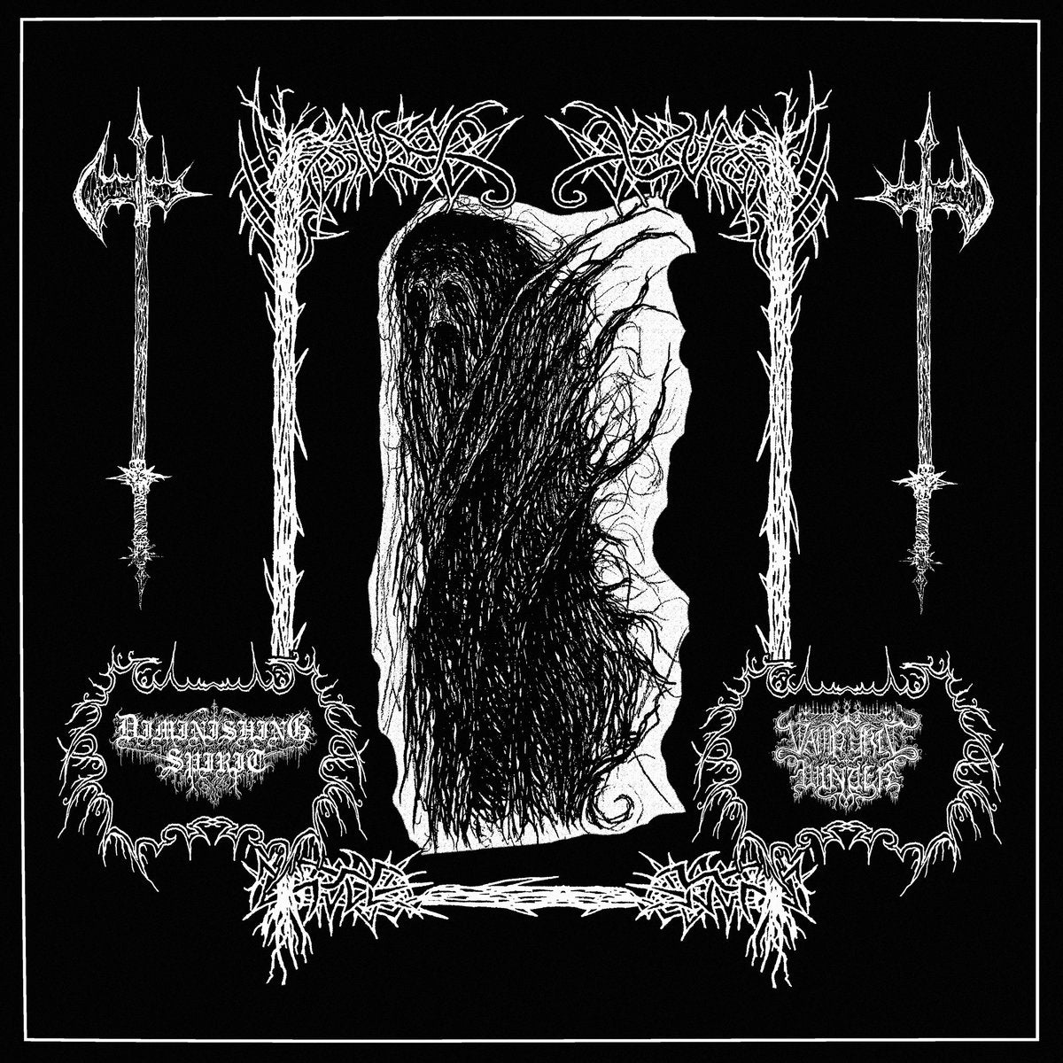 DIMINISHING SPIRIT / VAMPYRIC WINTER - Split LP