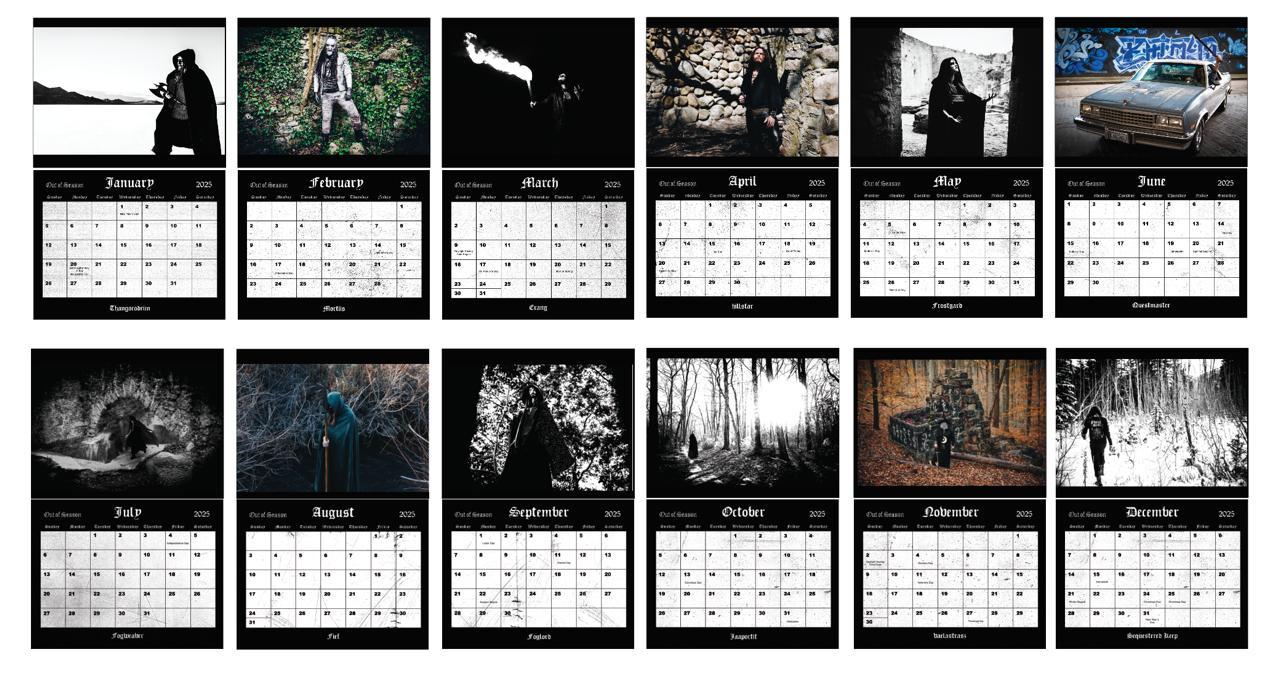 OUT OF SEASON x PETER BESTE  - Calendar 2025 [PRE-ORDER]