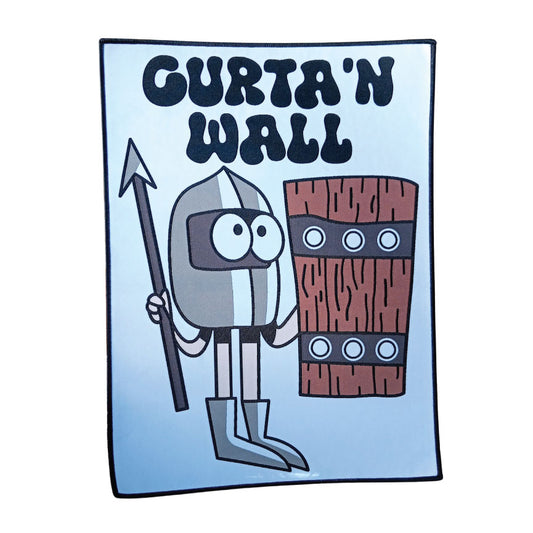 CURTA'N WALL - Jose Madre woven Back Patch