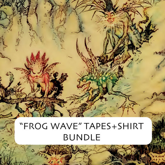FROGWAVE tapes + shirt [BUNDLE]