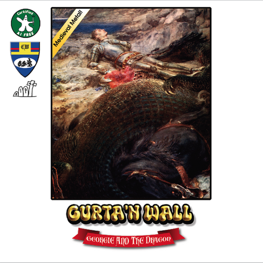 CURTA'N WALL - Georgie And The Dragon LP