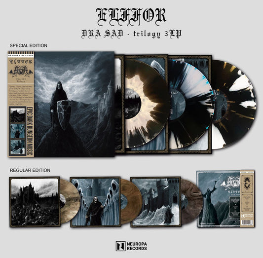 ELFFOR - Dra Sad Trilogy boxset 3xLP