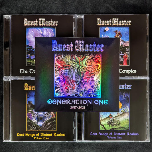 QUEST MASTER - Generation One: 2017-2021 Deluxe 4xCD box set