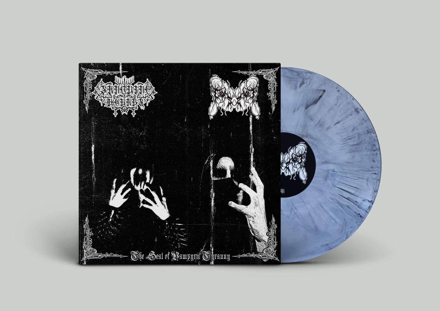 SANGUINE WOUNDS / DEVOURING FAMINE - The Seal of Vampyric Tyranny LP