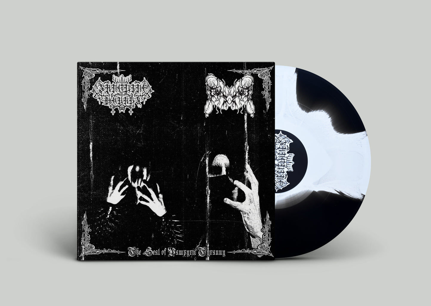 SANGUINE WOUNDS / DEVOURING FAMINE - The Seal of Vampyric Tyranny LP